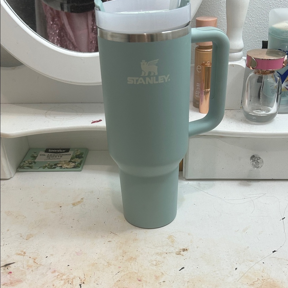 Stanley Mint Green Travel Mug